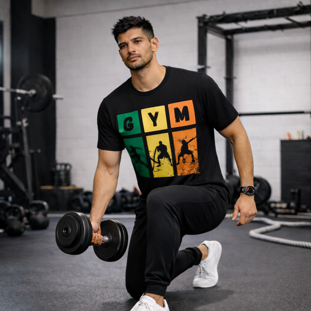 Gym Half Sleeve T-Shirt