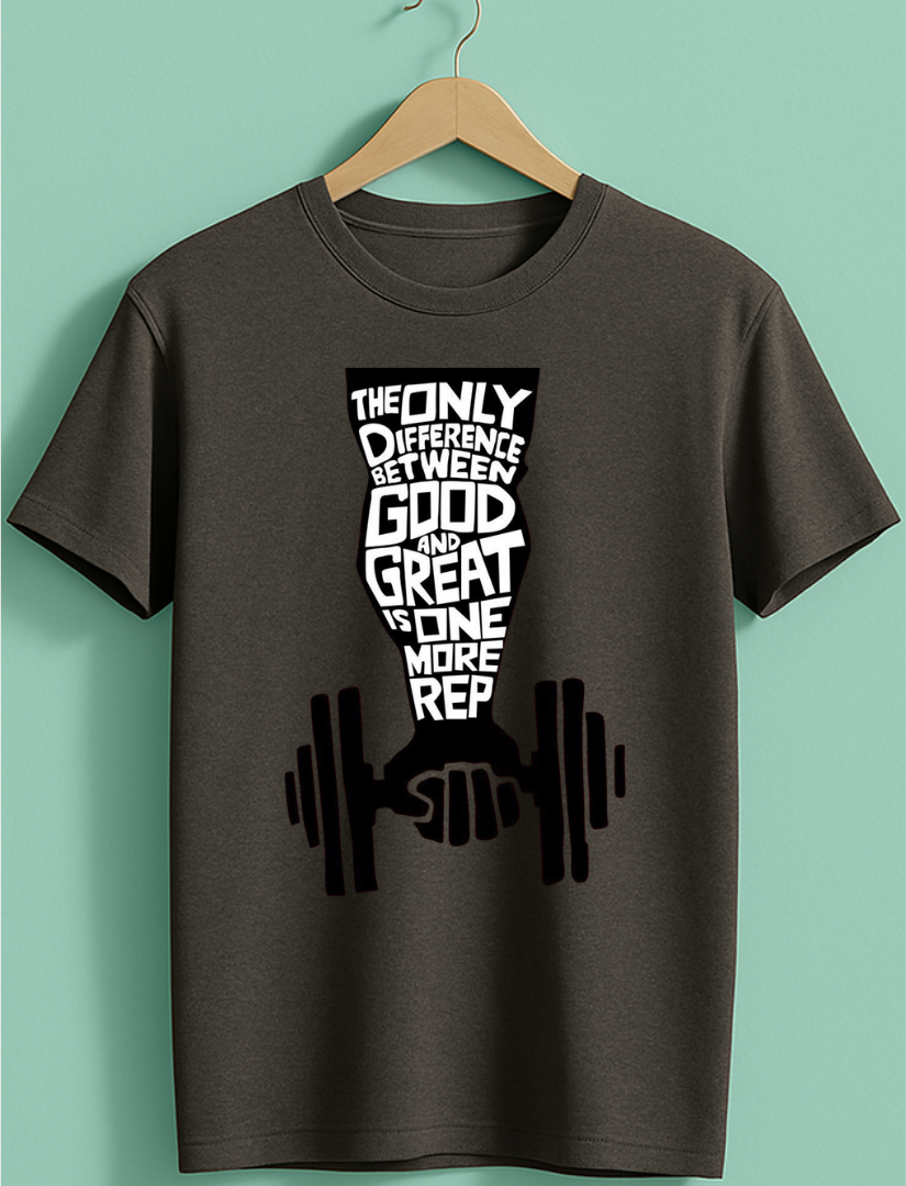 One More Rep Half Sleeve T-Shirt